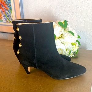 Nanette Lenore Gold Accent Booties